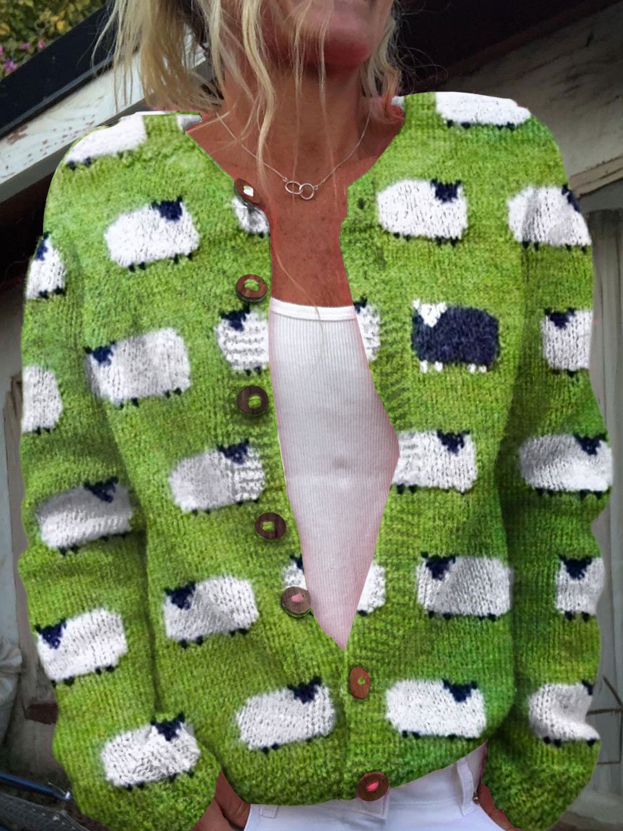 Womens Stylish Casual Striped Printed Jacket