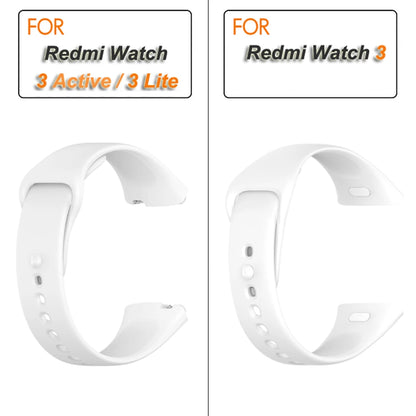 Silicone Strap for Redmi Watch 3/Active Watchbands Strap for  Redmi Watch 3 Active/Lite