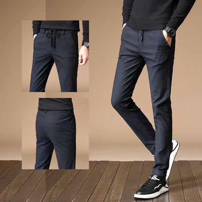 Korean-style Thick Work Pants For Men