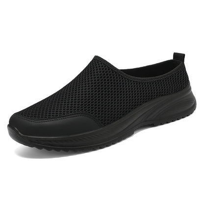 Summer New Breathable Mesh Shoes With Soft Soles That Wont Tire Your Feet