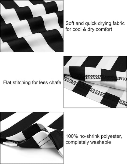 Men'S Official Black & White Stripe Referee Shirt Short Sleeve Umpire Jersey Costume Pro Ref Football Uniform