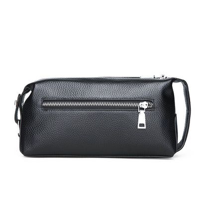 Stylish Cowhide Bag Waterproof Leather Mens Bag