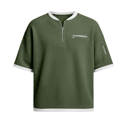 Men's Short-sleeve Polo Shirt Casual And Loose-fitting T-shirt