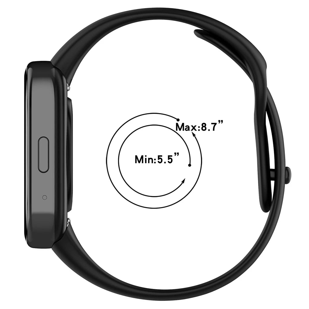 Silicone Strap for Redmi Watch 3/Active Watchbands Strap for  Redmi Watch 3 Active/Lite