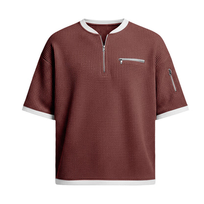 Men's Short-sleeve Polo Shirt Casual And Loose-fitting T-shirt