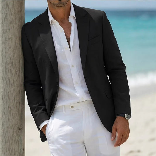 Men's Fashionable Bad-Boy Style Casual Jacket